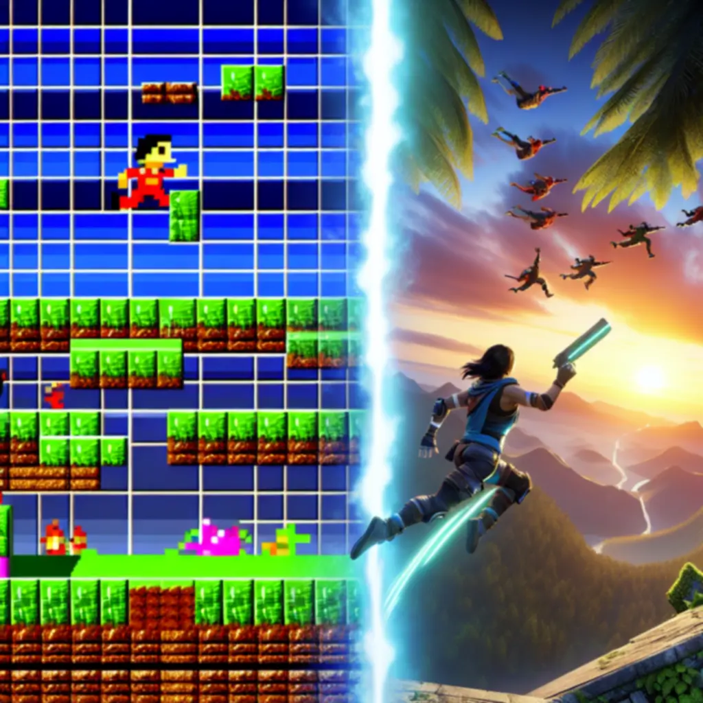 Przejście między platformową a RPG akcji w Evoland 2