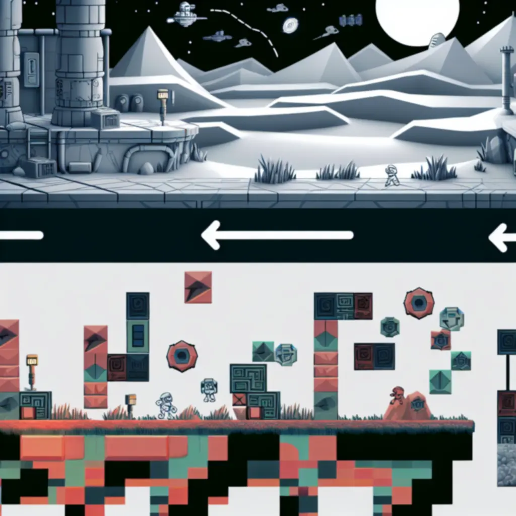 Zmiana stylu graficznego od 16-bitowego piksel-artu po nowoczesne 3D w Evoland 2